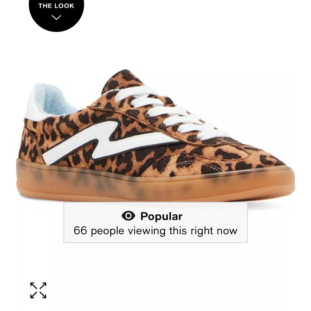 Leopard Print Sneakers